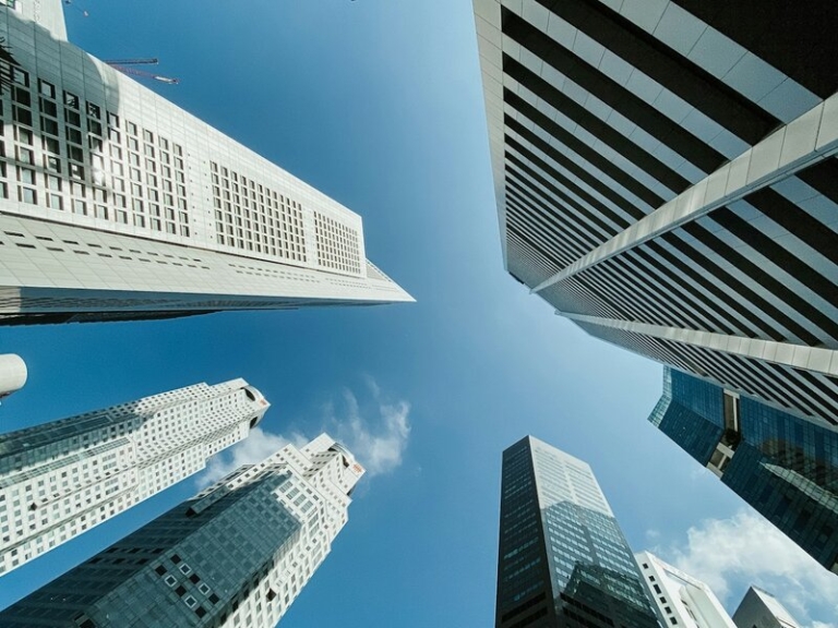 Singapore Central Business District towers