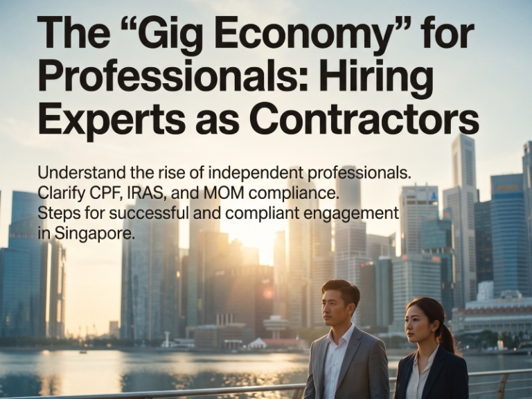 Illustrated guide cover about hiring professional contractors