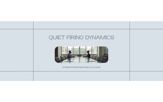 A professional office scene showing a manager and employee at opposite ends of a conference table with a subtle tense at