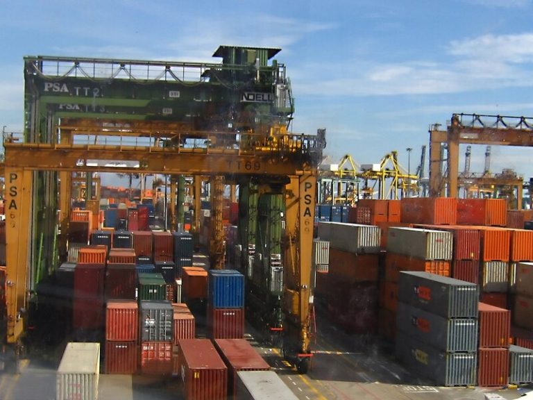 GST import relief Singapore household goods shipping container port