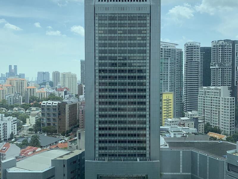 Employer reviewing falsified work pass qualifications compliance documents in a Singapore office