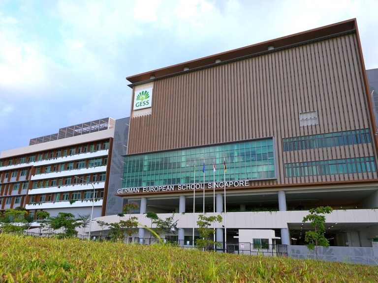 International school campus in Singapore for a college-bound teen choosing IB Diploma vs A-Levels Singapore