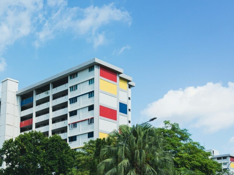 Exterior of a school building