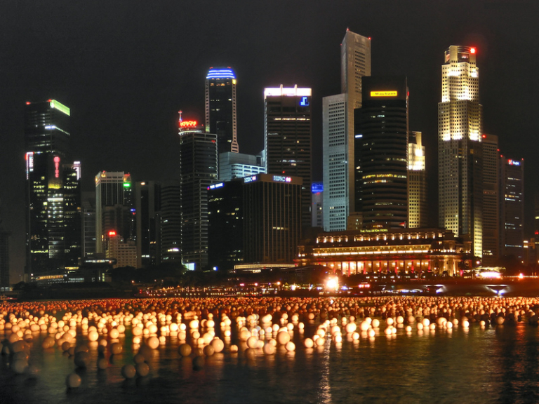 Part-time Employment Pass Singapore CBD skyline representing part-time work pass applications